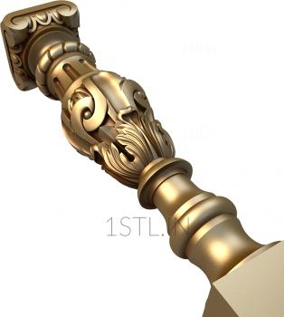 Balusters (BL_0592) 3D model for CNC machine